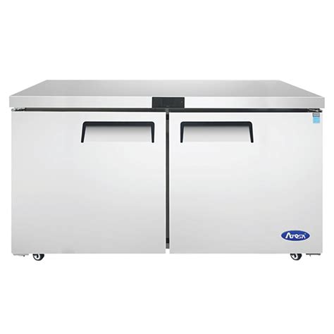 atosa 2 door undercounter freezer